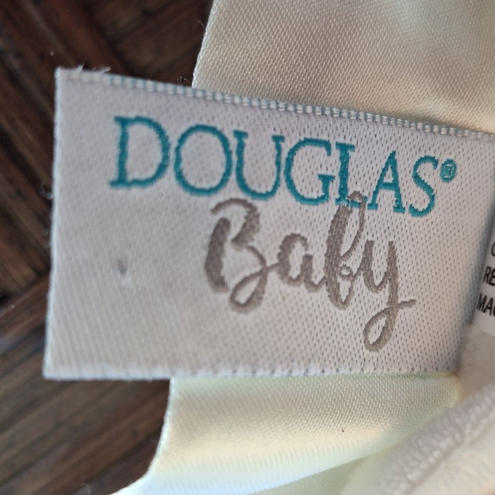 Douglas Baby Fox Lovey Security Blanket Woodland Critters Mushrooms Satin Trim - Picture 10 of 10